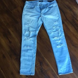 Bullhead Skinny Distressed Denim Jeans